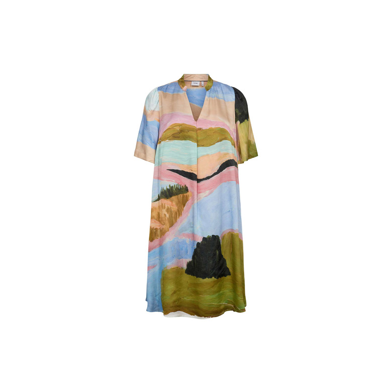 Numph kleid multicolor 1