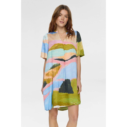 Numph kleid multicolor