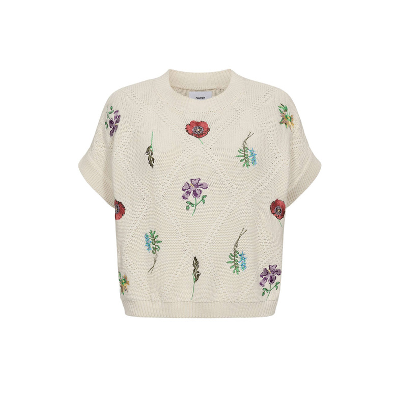 Numph pullover ecru 1