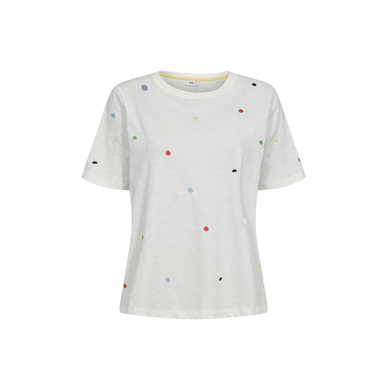 Numph t-shirt ecru 1