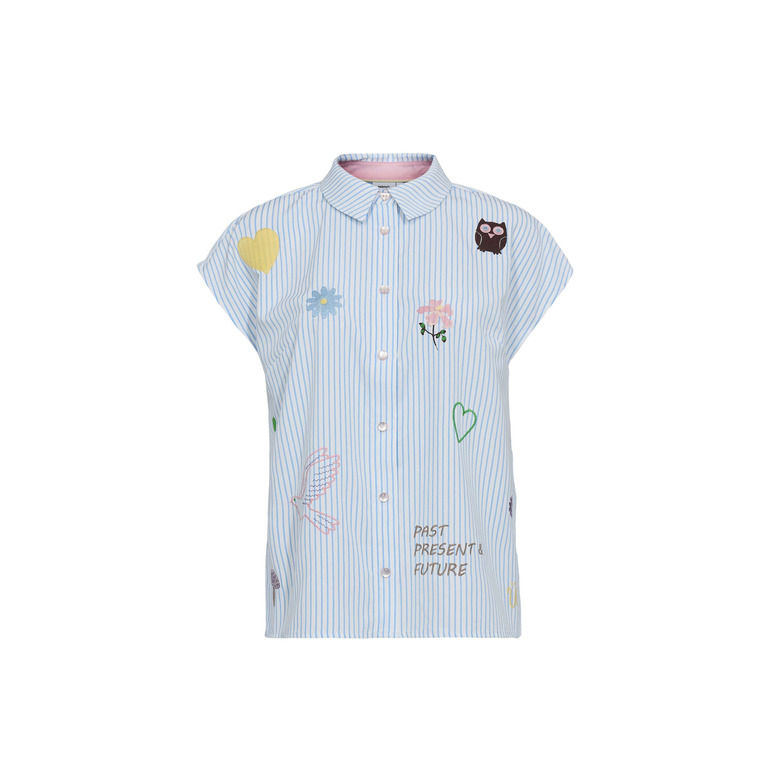 Numph chemisier bleu 1