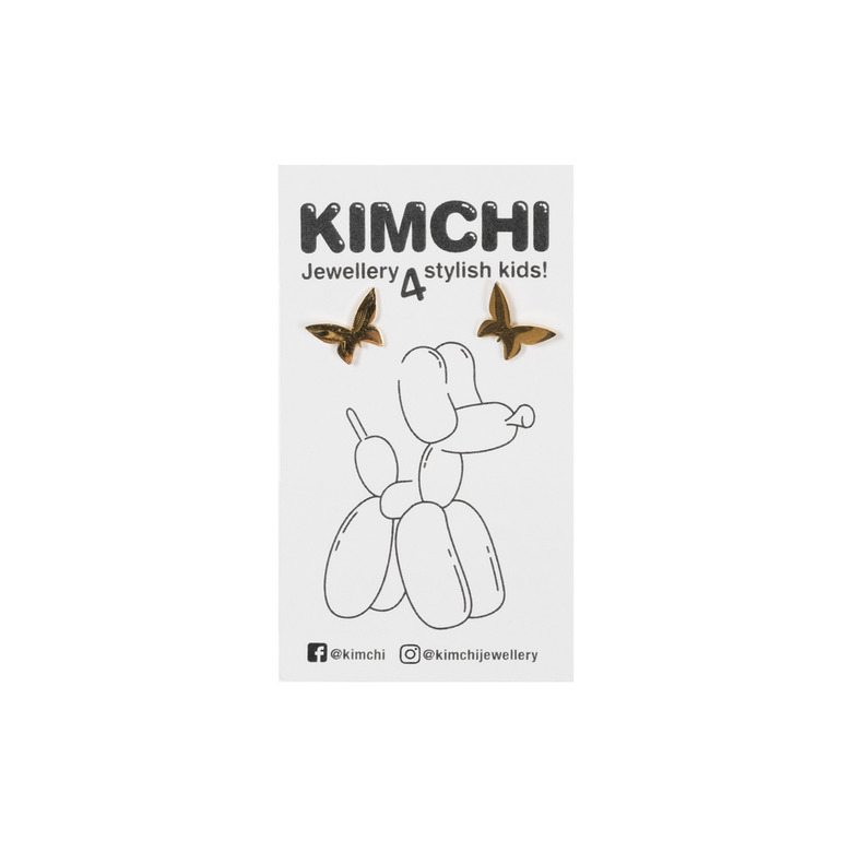 Kimchi oorbellen goud 1