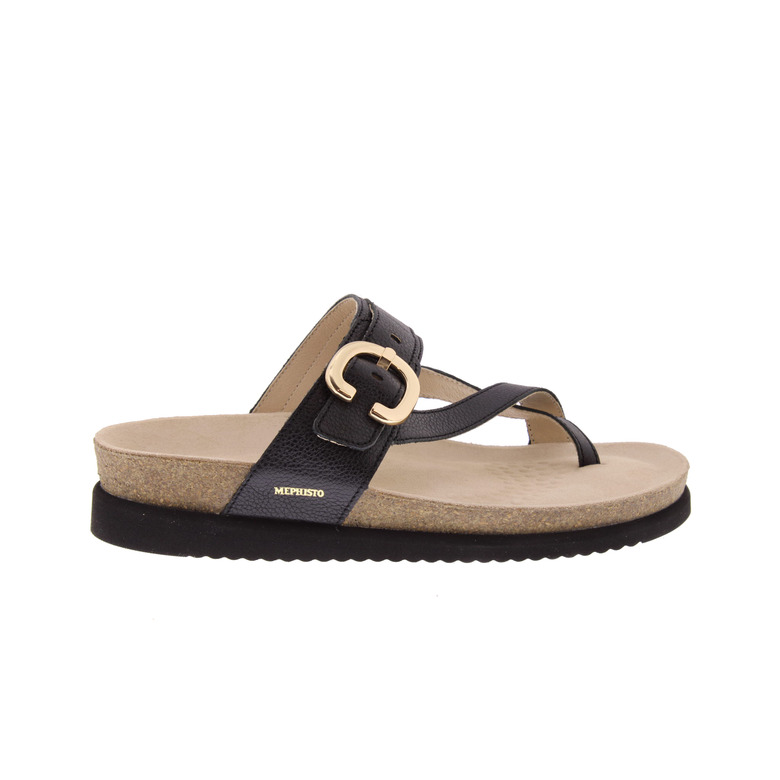 Mephisto slippers schwarz 1