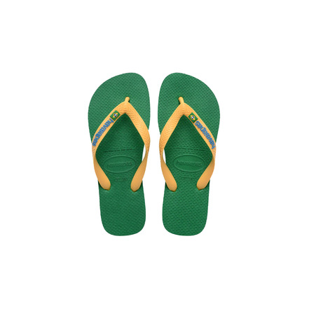 Havaianas thong slippers green