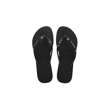 Havaianas thong slippers black