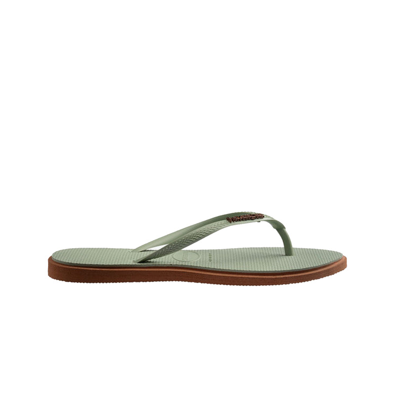 Havaianas thong slippers green 1