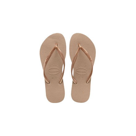 Havaianas slippers rose gold