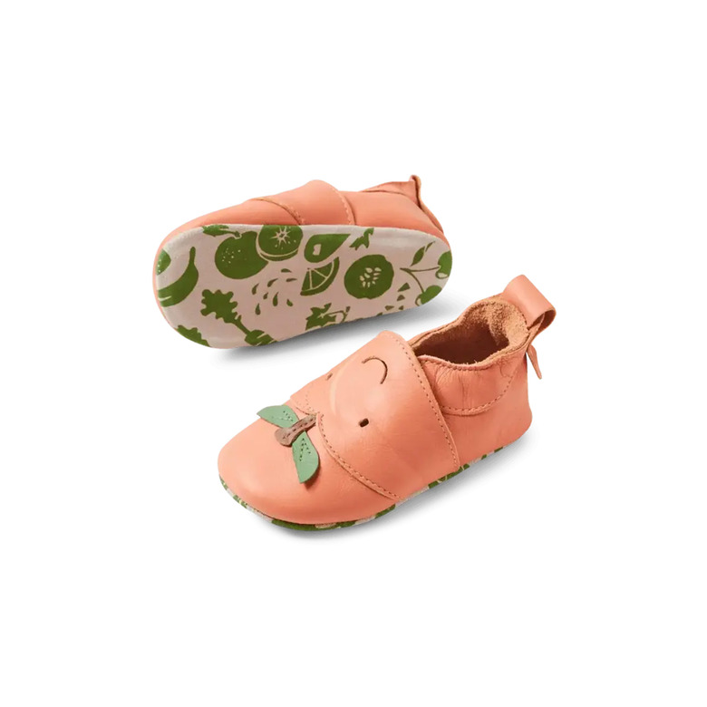 Bobux lage schoenen oranje 3