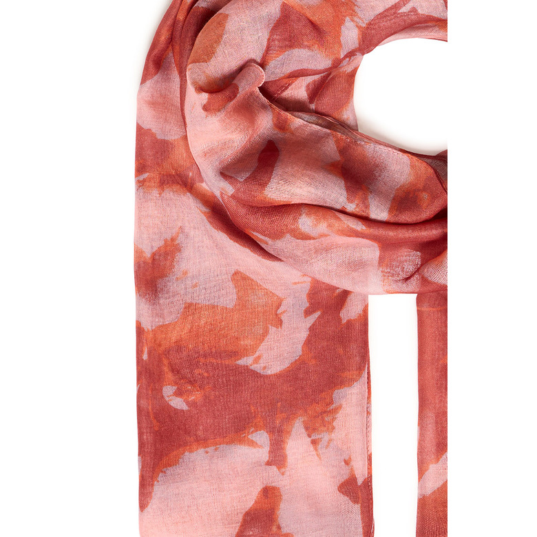 Ichi scarf orange 2