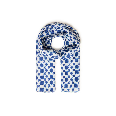 Ichi scarf blue