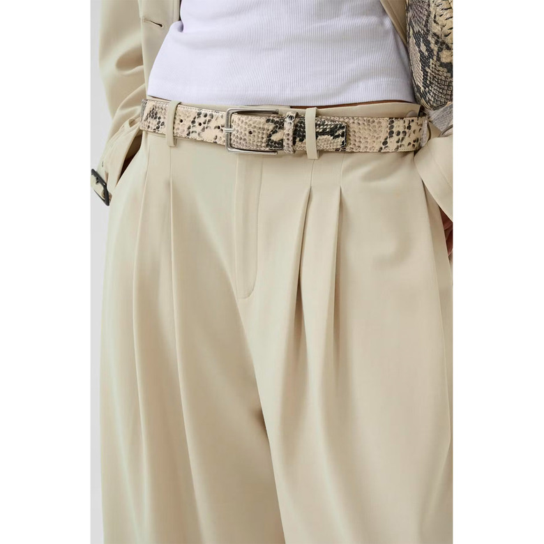 Gestuz ceinture beige 2