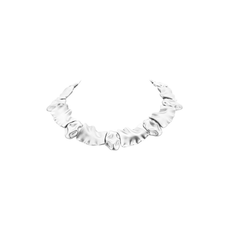 Les Cordes necklace silver 1