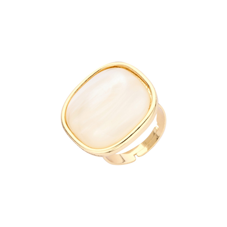 Les Cordes ring ecru 1