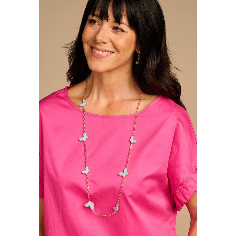 Les Cordes necklace blue 2