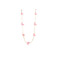 Les Cordes necklace pink 1