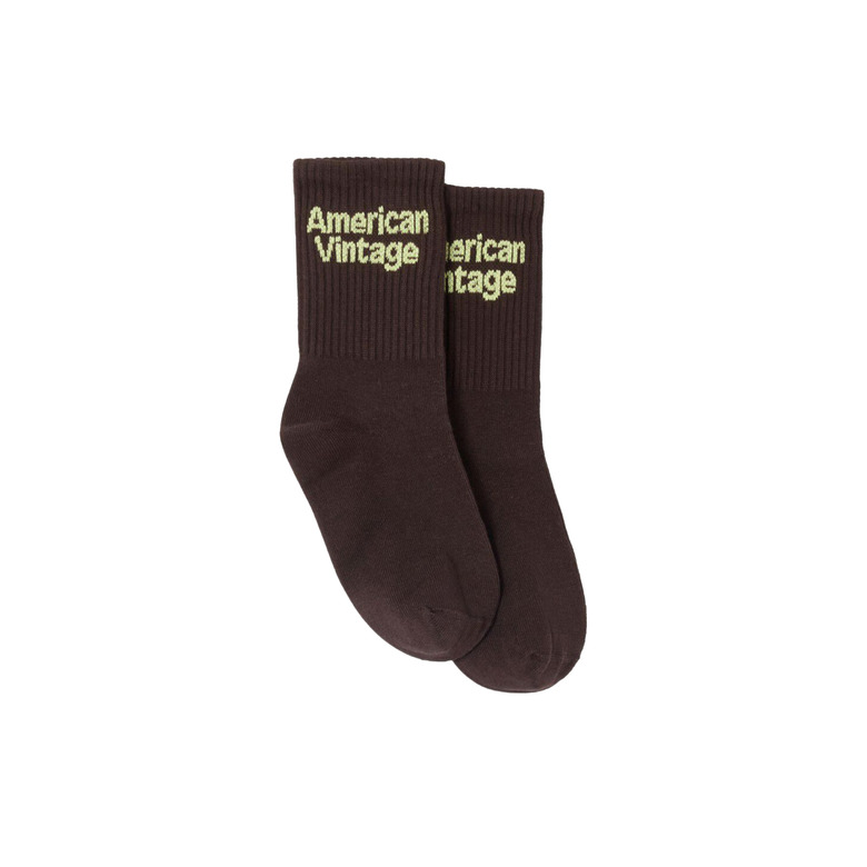 American Vintage chausettes brun 1
