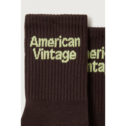 American Vintage chausettes brun
