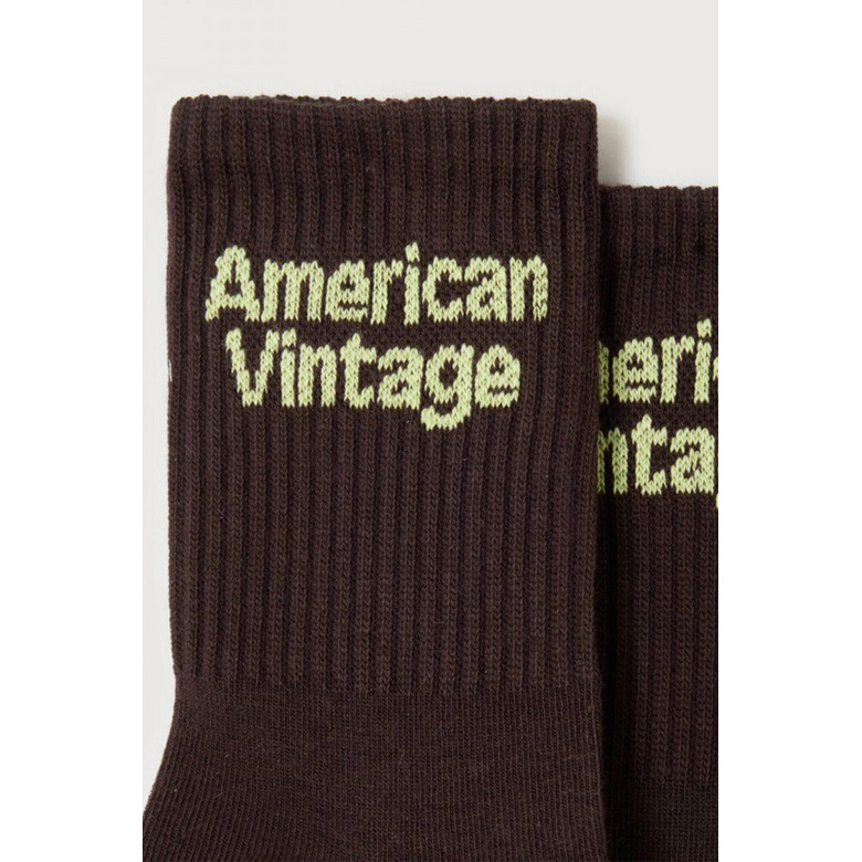 American Vintage chausettes brun 2