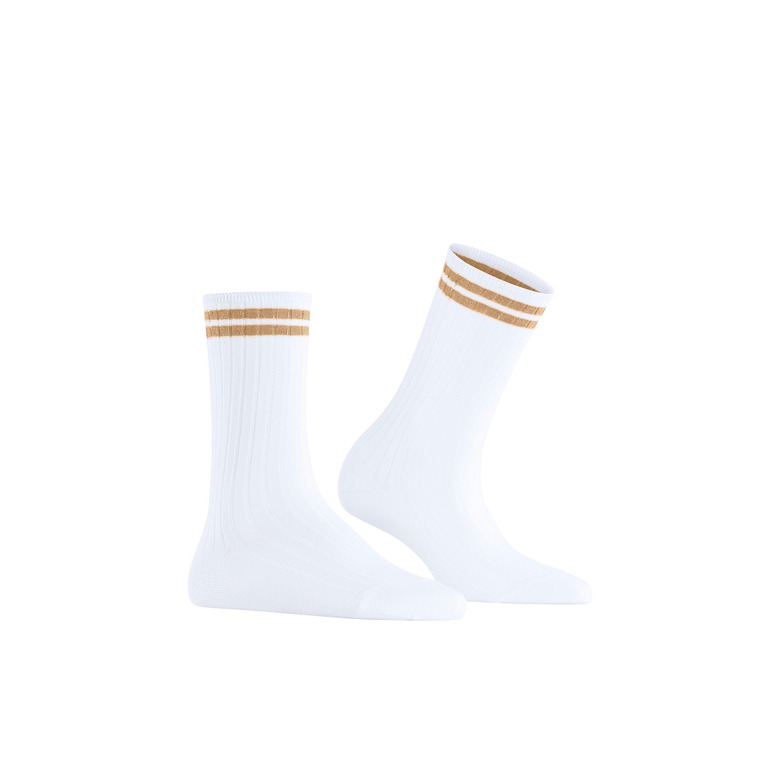 Falke chausettes blanc 1
