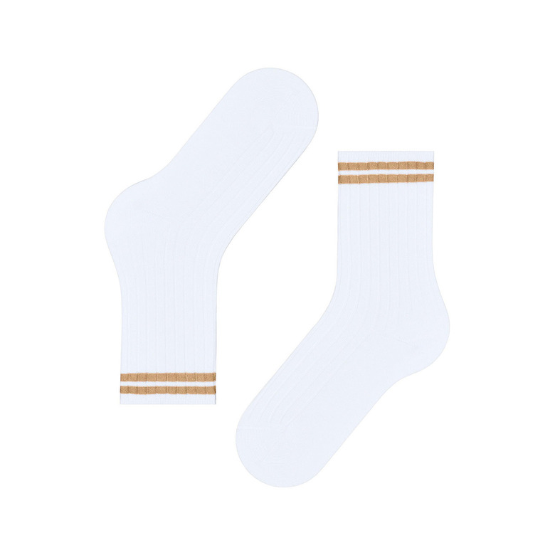 Falke chausettes blanc 2