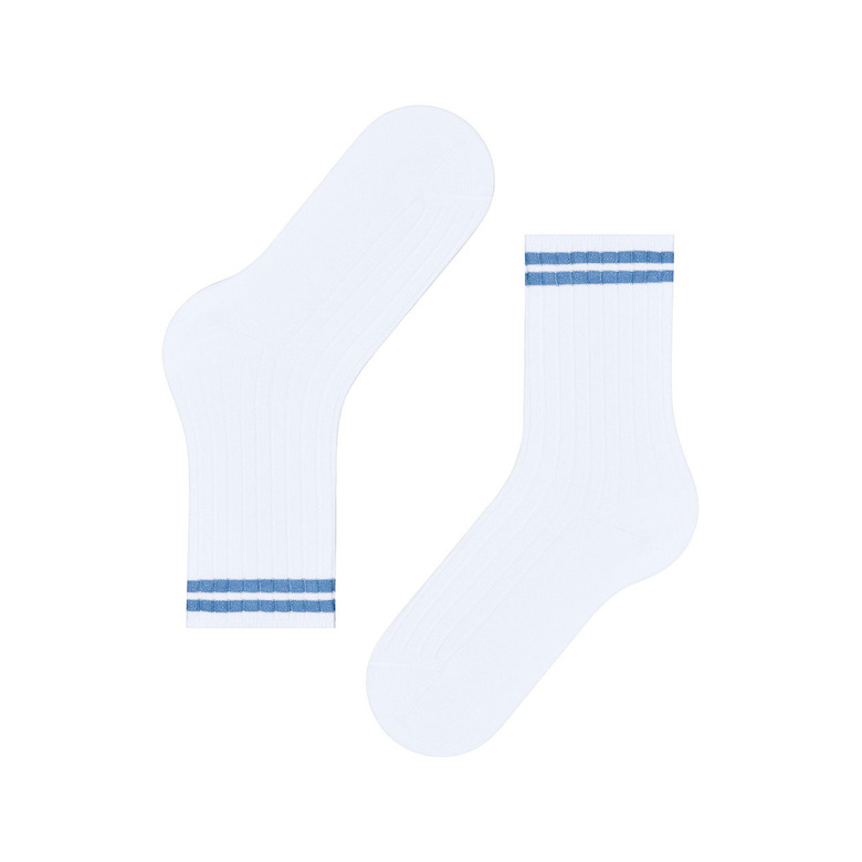 Falke chausettes blanc 2