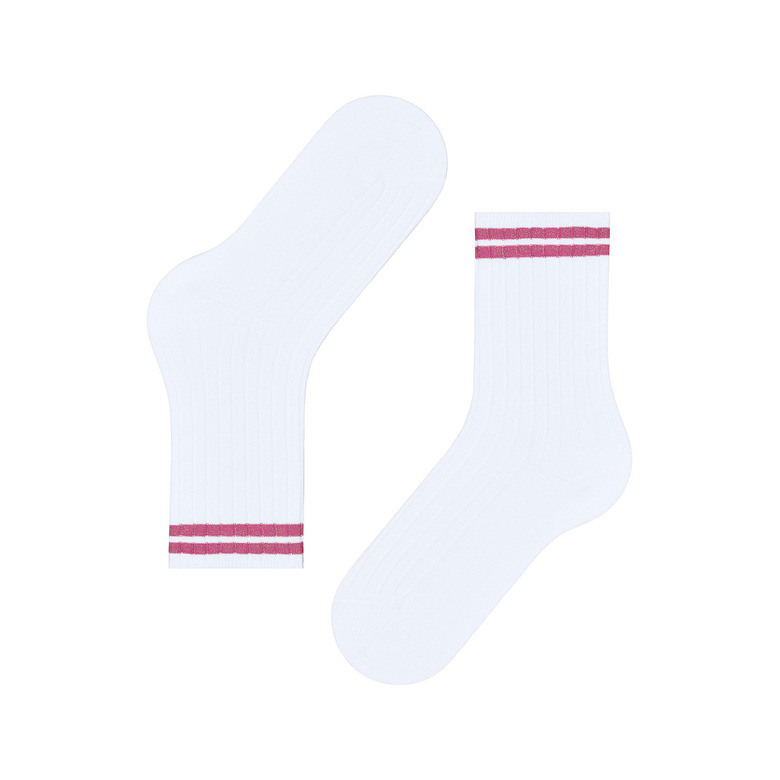 Falke chausettes blanc 2