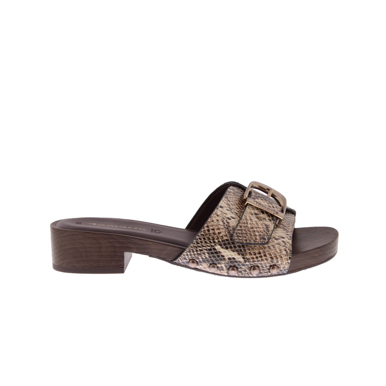 Tamaris slippers beige 1