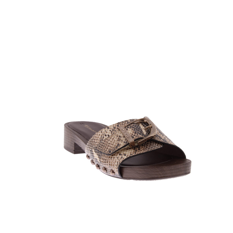 Tamaris slippers beige 2
