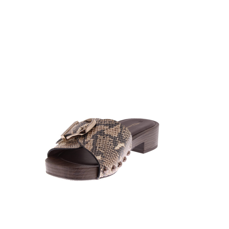 Tamaris slippers beige 3