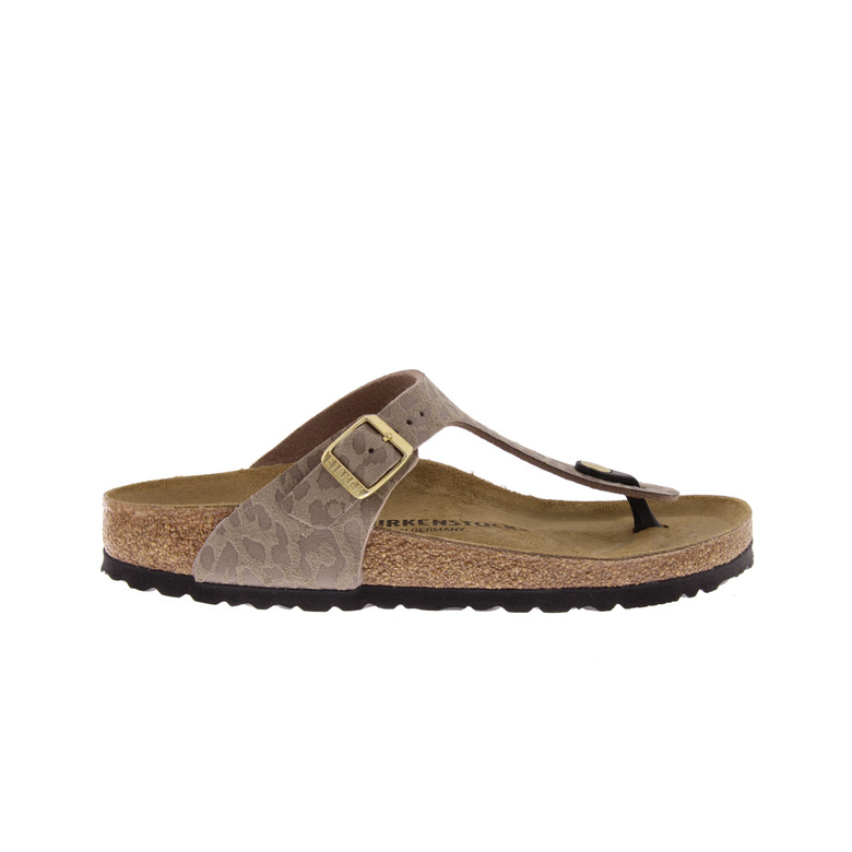 Birkenstock tongs beige 1