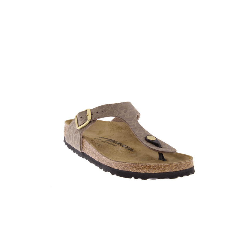 Birkenstock tongs beige 2