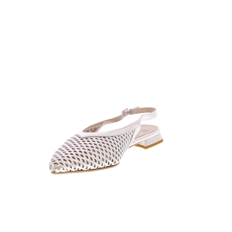 Gianluca Pisati slingbacks argent 3