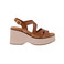 Sweet Lemon sandals cognac 1