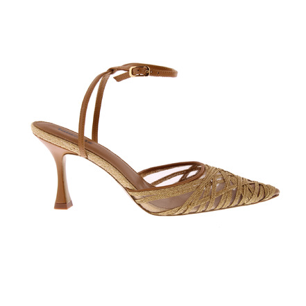Lola Cruz pumps cognac