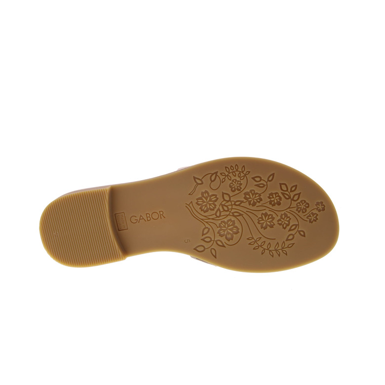 Gabor thong slippers pink 5