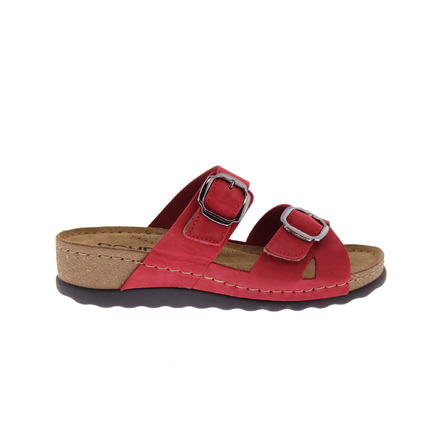 Rohde pantoufles rouge