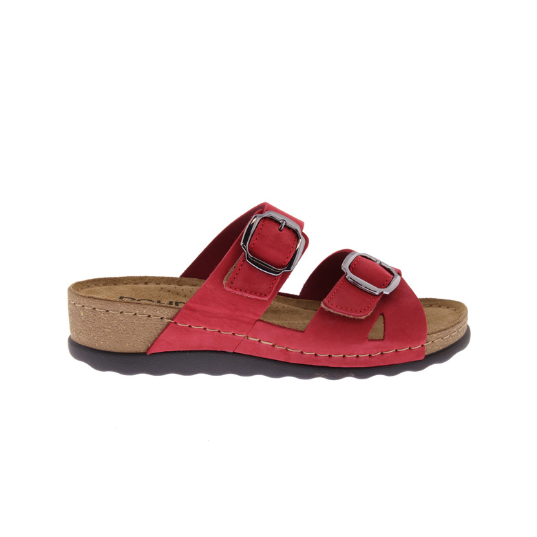 Rohde pantoffels rood 1