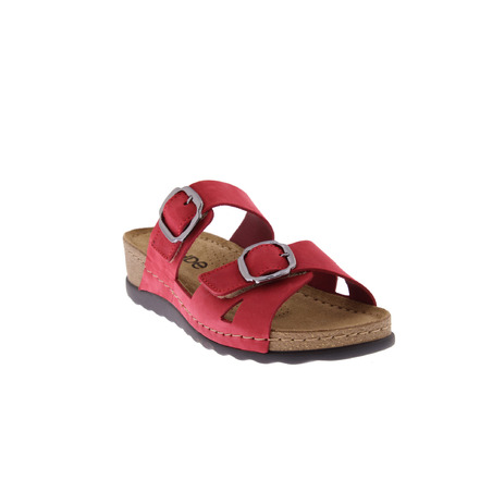 Rohde pantoufles rouge