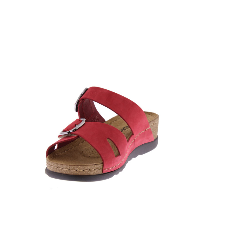 Rohde pantoffels rood 3