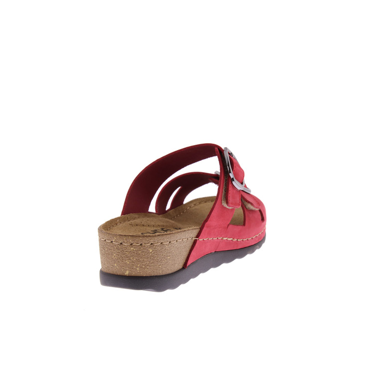 Rohde pantoffels rood 4