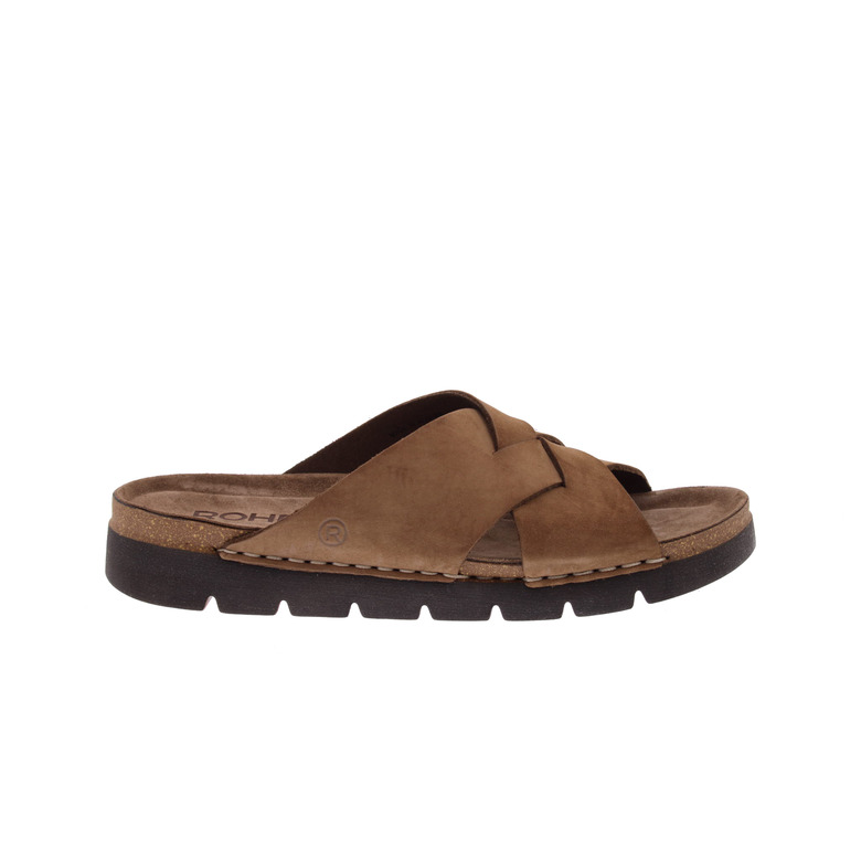 Rohde pantoffels bruin 1