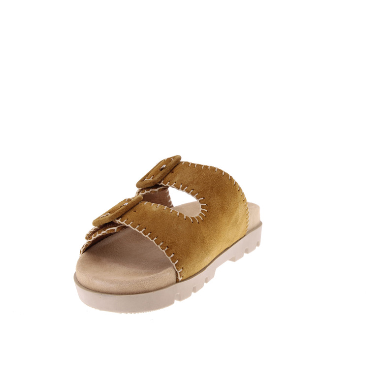 Rohde pantoffels camel 3