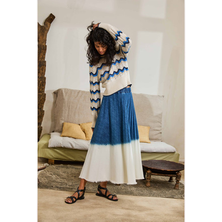 La Fee Maraboutee jupe bleu