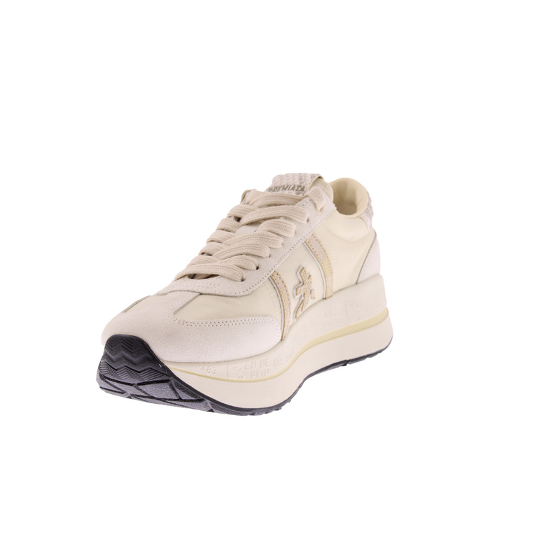 Premiata sneakers ecru 3