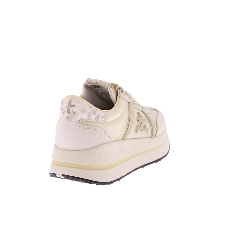 Premiata sneakers ecru 4