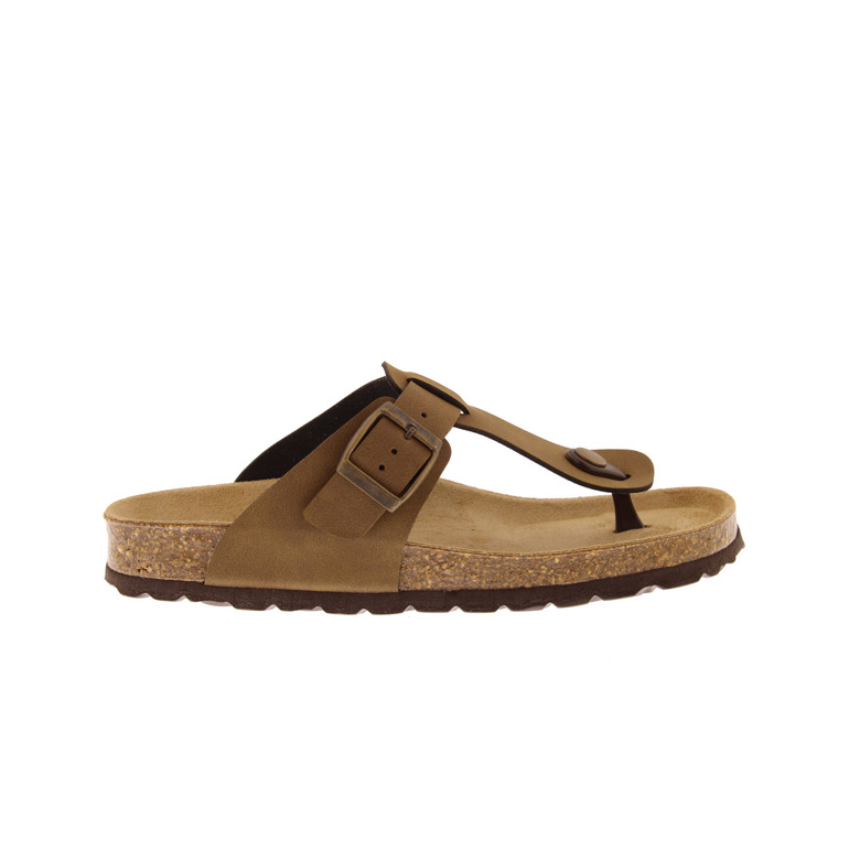 Chili Jongens slippers bruin 1