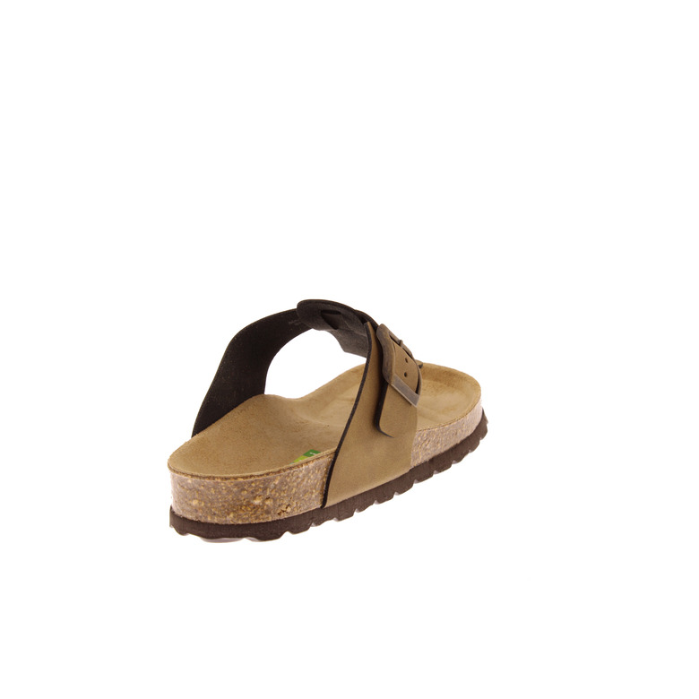 Chili Jongens slippers bruin 4