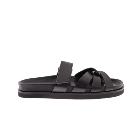 Bobbies thong slippers black