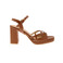 Emmeblu Altramarea sandalen cognac 1