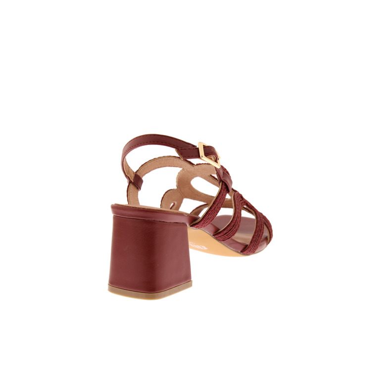 Bibi Lou sandalen bordeaux 4